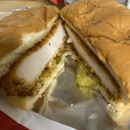 Spicy Chicken Sandwich Spicy Chicken Sandwich