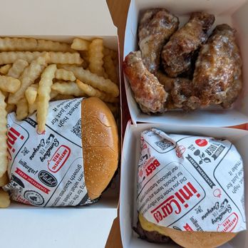 iniBurger - Bigi Burger with fries, wings, and a gluten free burger option! - Burgers Near Me - Pleasanton, California