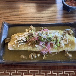 Chile Verde Burrito