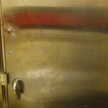 Pei Wei Asian Kitchen - Handprints all over stall door. This should be cleaned daily. This looks like it has never been cleaned. - Asian Fusion Near Me - Allen, Texas Pei Wei Asian Kitchen - Handprints all over stall door. This should be cleaned daily. This looks like it has never been cleaned. - Asian Fusion Near Me - Allen, Texas