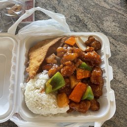 58. Sweet and Sour Pork Combo