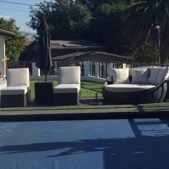 Oasis Imports - Two lounge chairs and a round chaise. - Furniture Stores Near Me - Malibu, California Oasis Imports - Two lounge chairs and a round chaise. - Furniture Stores Near Me - Malibu, California