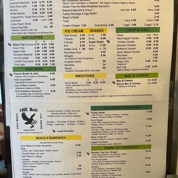 Bean And Cream - Menu - Coffee & Tea Near Me - Black Hawk, Colorado