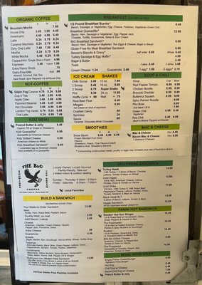 Menu photo 1 Bean And Cream Black Hawk, CO