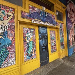 Exterior outside entrance of Favela Chic - New Orleans, Louisiana Exterior outside entrance of Favela Chic - New Orleans, Louisiana