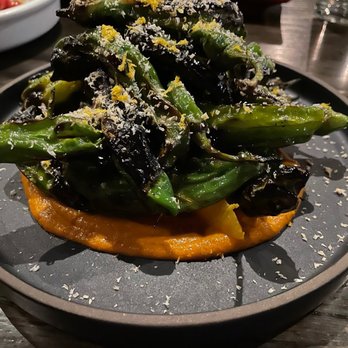 Roister - Hearth Grilled Shishito Peppers - New American Near Me - Chicago, Illinois Roister - Hearth Grilled Shishito Peppers - New American Near Me - Chicago, Illinois