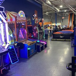 Arcades and Trampolines