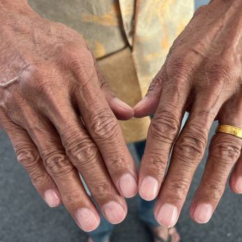 Onyxx Nail Lounge - Hubby's polished nails! - Nail Salons Near Me - Redondo Beach, California