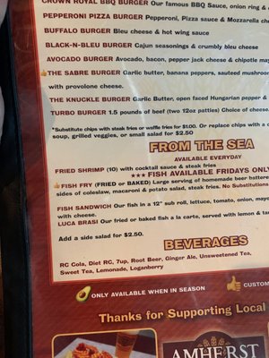 Menu photo 5 Amherst Pizza & Ale House Amherst, NY Menu photo 5 Amherst Pizza & Ale House Amherst, NY