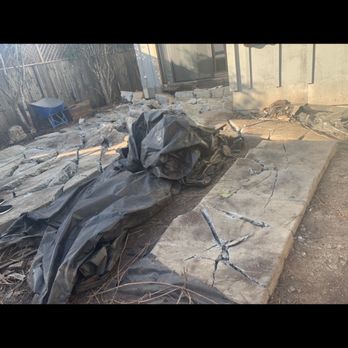 Atlas Pavers - What was found under deck and also removed. Slabs of concrete. - Masonry/Concrete Near Me - Santa Rosa, California Atlas Pavers - What was found under deck and also removed. Slabs of concrete. - Masonry/Concrete Near Me - Santa Rosa, California