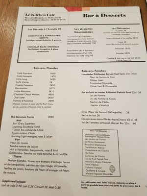 Menu photo 1 Le Kitchen Café Lyon, 69 Menu photo 1 Le Kitchen Café Lyon, 69