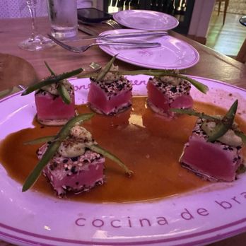 One Thirteen - Tuna appetizer.  Amazing presentation.... 1/5 stars on taste. Don't recommend at all - Mediterranean Near Me - Mandeville, Louisiana