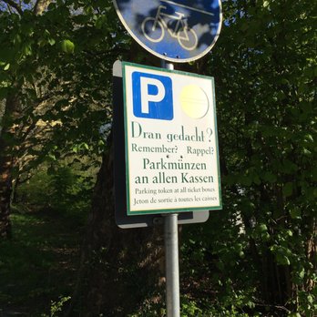 Insel Mainau - Signage that isn't very helpful - Local Flavor Near Me - Insel Mainau, BW
