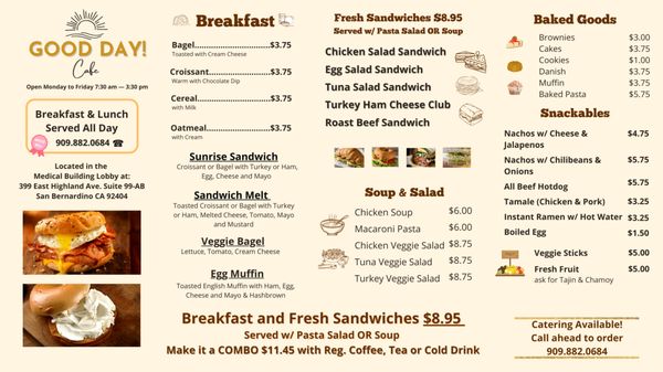 Menu photo 5 Good Day Cafe San Bernardino, CA