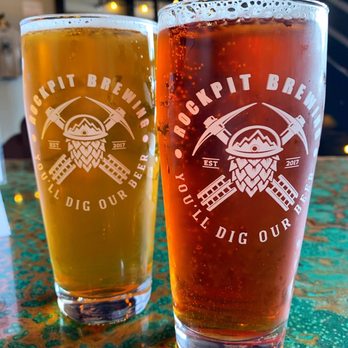 Rockpit Brewing & Distilling - Pictured: * Road Rash - Strawberry Hard Cider * SoDo Blondin' - Blonde Ale - Breweries Near Me - Orlando, Florida Rockpit Brewing & Distilling - Pictured: * Road Rash - Strawberry Hard Cider * SoDo Blondin' - Blonde Ale - Breweries Near Me - Orlando, Florida
