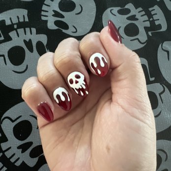 Boutique Nail Bar - Halloween design by Julie - Nail Salons Near Me - Queen Creek, Arizona