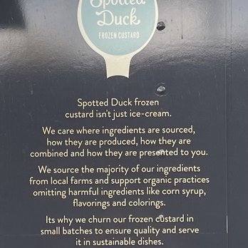 Spotted Duck - Ice Cream & Frozen Yogurt Near Me - Penn Yan, New York Spotted Duck - Ice Cream & Frozen Yogurt Near Me - Penn Yan, New York