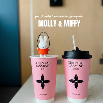 Molly Tea - White Champaca Oolong Mik Tea - Bubble Tea Near Me - Sunnyvale, California