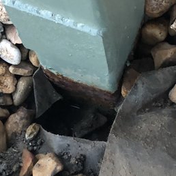 Over one year after closing and the carport is still not stable and the steel is not properly protected for exterior conditions.