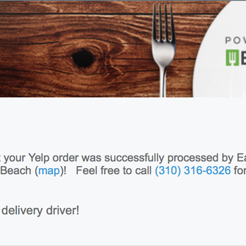 Thai Dishes - Confirmation from Yelp clearly states to contact the restaurant w/ any issue, i.e. cancellation. Yet owner yelled at me for canceling... :-( - Thai Near Me - Redondo Beach, California