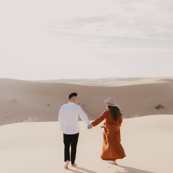 KLV Photography - Sand dunes engagement photoshoot - Event Photography Near Me - Fullerton, California