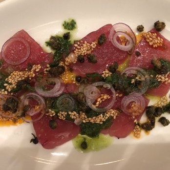 Ten Foot Henry - Tuna Crudo - Canadian (New) Near Me - Calgary, Alberta Ten Foot Henry - Tuna Crudo - Canadian (New) Near Me - Calgary, Alberta