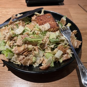 P.F. Chang's - Asian Caesar Salad with Salmon. It was delicious! - Asian Fusion Near Me - Saint Charles, Missouri
