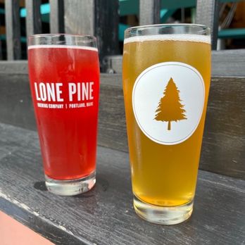 Lone Pine Brewing - Portland - Cider on the left, beer on the right. - Breweries Near Me - Portland, Maine Lone Pine Brewing - Portland - Cider on the left, beer on the right. - Breweries Near Me - Portland, Maine
