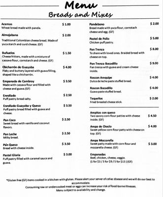 Menu photo 3 LaTinto Cafe Denver, CO