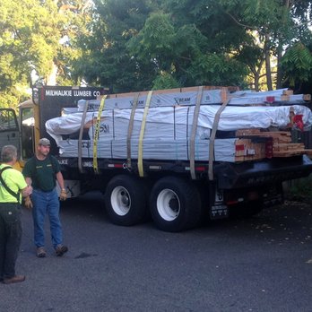 Milwaukie Lumber - Delivery day-9 tons! - Building Supplies Near Me - Vancouver, Washington Milwaukie Lumber - Delivery day-9 tons! - Building Supplies Near Me - Vancouver, Washington