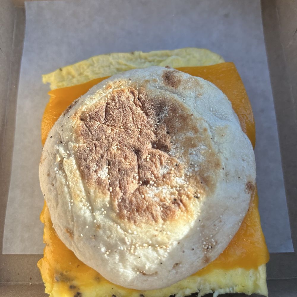 Grand Strand Coffee - Sausage egg and cheese on English muffins to go - Coffee & Tea Near Me - Myrtle Beach, South Carolina