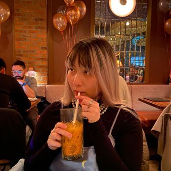 Lao Lao Bar - Me and vegan Thai tea option. - Laotian Near Me - Toronto, Ontario