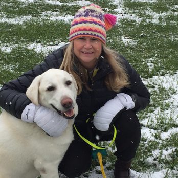 Maury Home Inspections - It's been a Ruff 2020 year with Covid ! Courtney Maury the office manager  and Cole enjoying the snow ! Hopefully things will cool off ! - Home Inspectors Near Me - Elkridge, Maryland