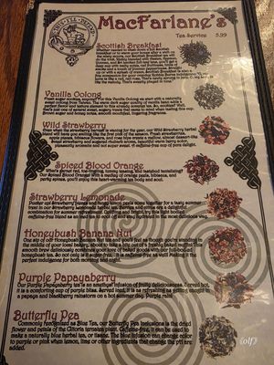 Menu photo 2 MacFarlane's Celtic Pub Lake Charles, LA