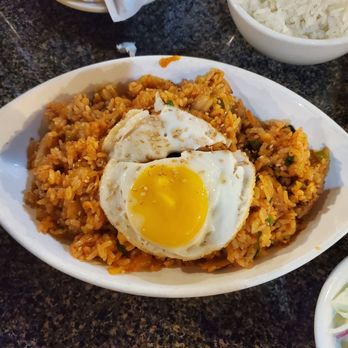 Stone Korean Restaurant - Kimchi Fried Rice - Korean Near Me - Redmond, Washington