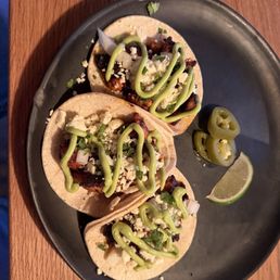Pork Belly Al Pastor Street Tacos