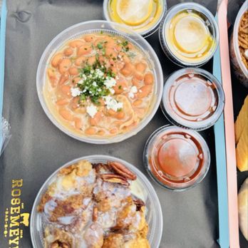Rosemeyer Bar-B-Q - Beans and bread pudding - Barbeque Near Me - Spring, Texas
