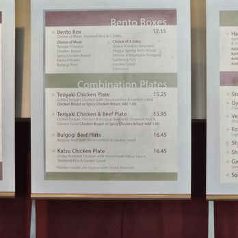 Hana Grill - Combination plates and bento boxes menu March 2026 - Japanese Near Me - Sherman Oaks, California Hana Grill - Combination plates and bento boxes menu March 2026 - Japanese Near Me - Sherman Oaks, California