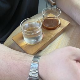second tier espresso at Sey Coffee second tier espresso at Sey Coffee