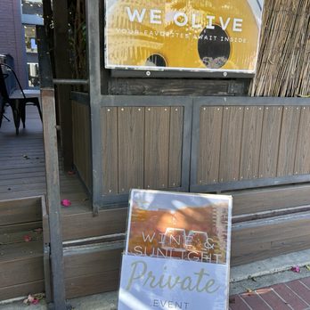 We Olive Wine Bar & Marketplace - Private entry from alleyway - Wine Bars Near Me - Pasadena, California We Olive Wine Bar & Marketplace - Private entry from alleyway - Wine Bars Near Me - Pasadena, California