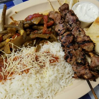 Bell Greek Authentic Grill - Beef Souvlaki (special) - Greek Near Me - Midlothian, Virginia Bell Greek Authentic Grill - Beef Souvlaki (special) - Greek Near Me - Midlothian, Virginia