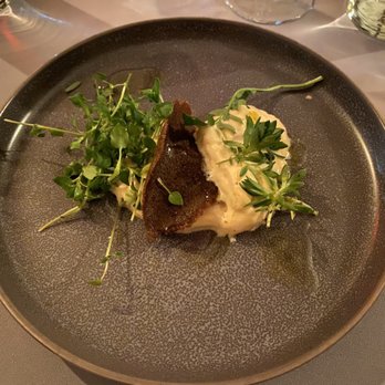 Honey Badger - Best plated meal of the night. - New American Near Me - Brooklyn, New York