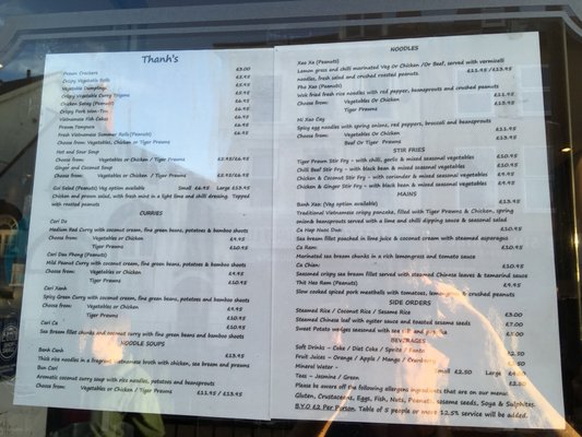 Menu photo 1 Thanh's Bistro Croydon, XGL