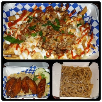 Blue Saigon - Sisig fries, Garlic noodles and candied chicken wings - Asian Fusion Near Me - Pittsburg, California Blue Saigon - Sisig fries, Garlic noodles and candied chicken wings - Asian Fusion Near Me - Pittsburg, California
