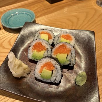 Miyake - King Salmon avocado roll - Japanese Near Me - Portland, Maine