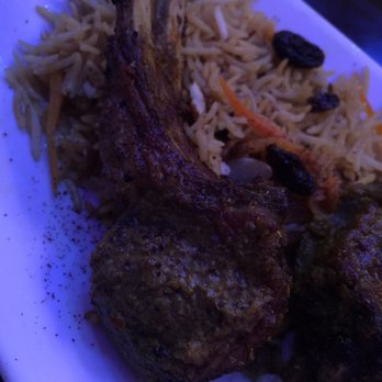 Zamarod Restaurant - Lamb chops with Afghan pulao. - Afghan Near Me - Great Falls, Virginia Zamarod Restaurant - Lamb chops with Afghan pulao. - Afghan Near Me - Great Falls, Virginia