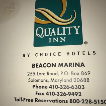 Quality Inn Solomons - Beacon Marina - Hotels Near Me - Solomons, Maryland Quality Inn Solomons - Beacon Marina - Hotels Near Me - Solomons, Maryland