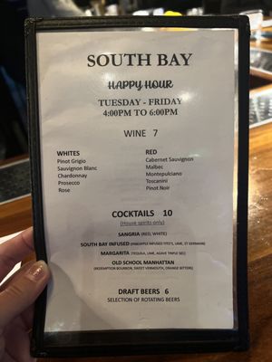 Menu photo 2 South Bay Fairfield, CT Menu photo 2 South Bay Fairfield, CT