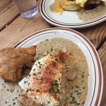 Pine State Biscuits - Monkey ball with fried chicken and the Reggie deluxe - Southern Near Me - Portland, Oregon