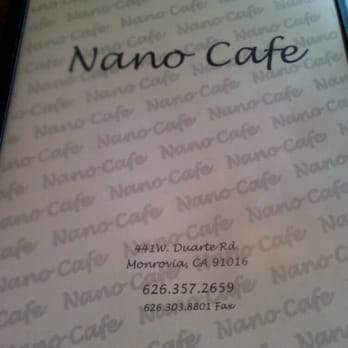 Nano Cafe - April 4, 2013 Thursday lunch :) - American Near Me - Monrovia, California